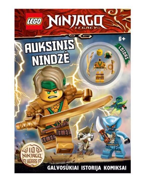 Lego Ninjago. Auksinis nindzė