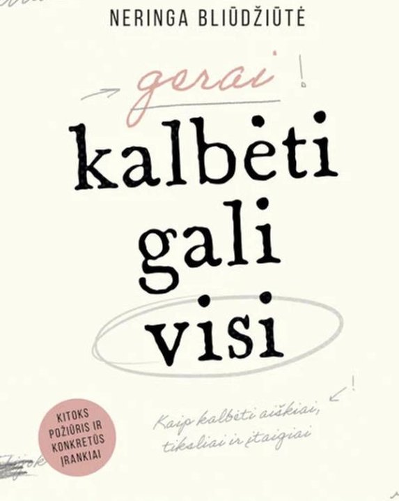 Gerai kalbėti gali visi
