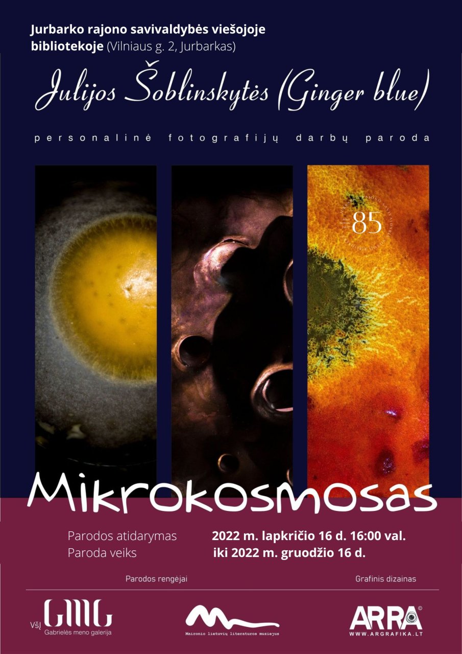 Fotografijų parodos „Mikrokosmosas“ pristatymas