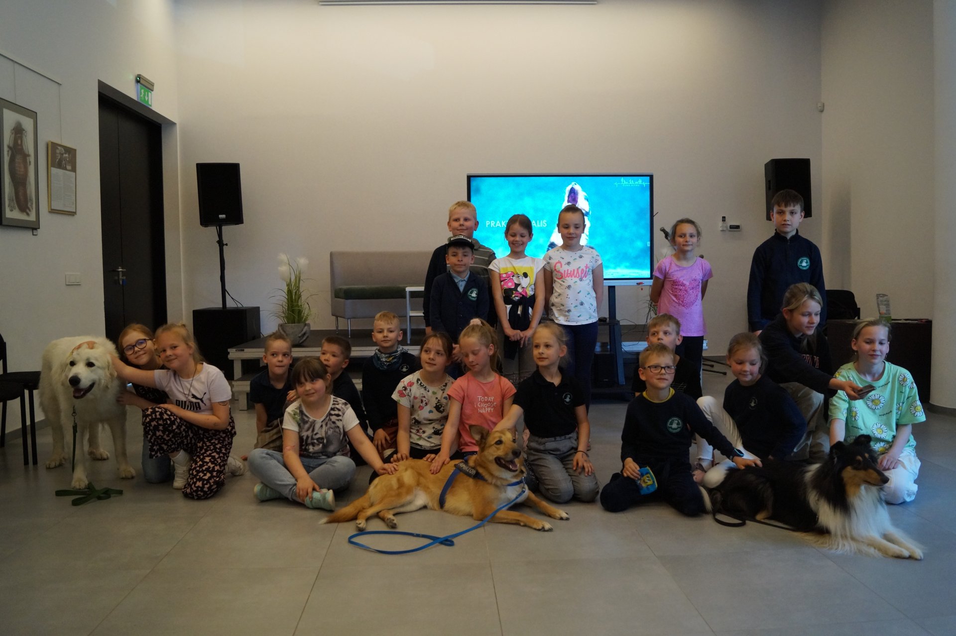 Projekto „Skaitymai su šunimi“ pažintinis susitikimas